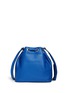 Back View - Click To Enlarge - MICHAEL KORS - 'Jules' leather crossbody bucket bag 