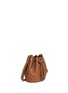 Front View - Click To Enlarge - MICHAEL KORS - 'Jules' leather crossbody bucket bag