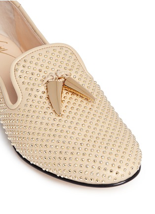 Detail View - Click To Enlarge - 73426 - Shark tooth with allover stud slip-ons