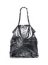 Main View - Click To Enlarge - LANVIN - Paper Bag metallic leather tote