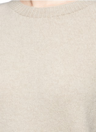 Detail View - Click To Enlarge - THE ROW - 'Sibel' wool-cashmere sweater