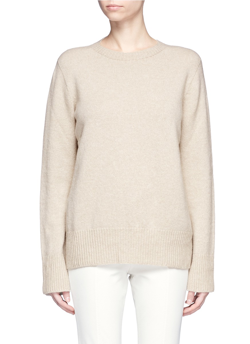 THE ROW Sibel Wool And Cashmere Sweater