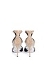 Back View - Click To Enlarge - RENÉ CAOVILLA - Strass embellished suede ankle tie sandals