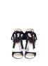 Front View - Click To Enlarge - RENÉ CAOVILLA - Strass embellished suede ankle tie sandals