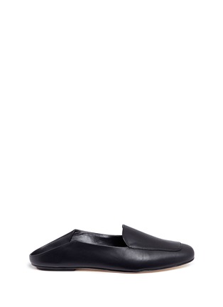 Main View - Click To Enlarge - TIBI - 'Cecil' leather loafer slides