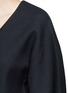 Detail View - Click To Enlarge - TIBI - Sculpted sleeve crepe sable top