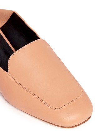 Detail View - Click To Enlarge - TIBI - 'Cecil' leather loafer slides