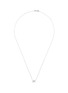 Main View - Click To Enlarge - ROBERTO COIN - 'Love Letter' diamond 18k white gold pendant necklace – M