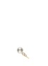 Main View - Click To Enlarge - SOPHIE BILLE BRAHE - Lulu des Etoiles' pearl diamond 14k gold single right earring