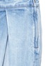 Detail View - Click To Enlarge - 72877 - 'Coryne' pleated denim culottes