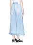 Back View - Click To Enlarge - 72877 - 'Coryne' pleated denim culottes