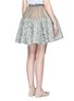 Back View - Click To Enlarge - ANAÏS JOURDEN - Frayed gauze dot embroidered tulle skirt