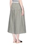 Back View - Click To Enlarge - BASSIKE - 'Utility' cotton culottes
