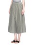 Front View - Click To Enlarge - BASSIKE - 'Utility' cotton culottes