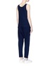 Back View - Click To Enlarge - AG - 'Abyl' cotton jersey jumpsuit