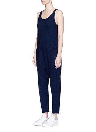Front View - Click To Enlarge - AG - 'Abyl' cotton jersey jumpsuit