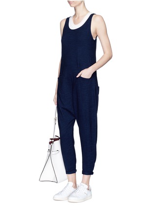 Figure View - Click To Enlarge - AG - 'Abyl' cotton jersey jumpsuit