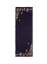 Main View - Click To Enlarge - JANAVI - 'Floret' beaded floral embroidery cashmere scarf
