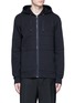 Main View - Click To Enlarge - LANVIN - Technical jersey zip hoodie