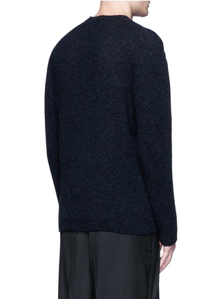Back View - Click To Enlarge - LANVIN - Open mouliné stitch cashmere sweater
