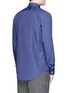 Back View - Click To Enlarge - LANVIN - Grosgrain ribbon placket shirt