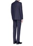 Back View - Click To Enlarge - LANVIN - 'Attitude' woven stripe wool suit