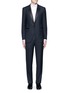 Main View - Click To Enlarge - LANVIN - 'Attitude' satin trim wool tuxedo suit
