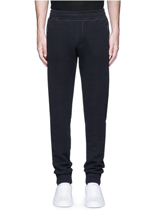Main View - Click To Enlarge - LANVIN - Technical jersey jogging pants