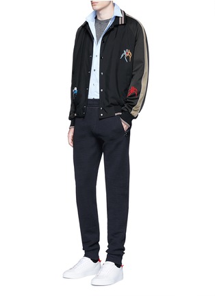 Figure View - Click To Enlarge - LANVIN - Technical jersey jogging pants