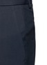Detail View - Click To Enlarge - LANVIN - Zip rib cuff jogging pants