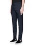 Front View - Click To Enlarge - LANVIN - Zip rib cuff jogging pants