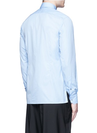 Back View - Click To Enlarge - LANVIN - 'Evolutive' slim fit cotton shirt