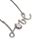 Detail View - Click To Enlarge - LANVIN - 'Love' glass crystal pendant necklace