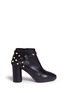 Main View - Click To Enlarge - BALENCIAGA - 'Classic' stud harness leather ankle boots