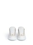 Front View - Click To Enlarge - BALENCIAGA - 'Arena' creased lambskin leather sneakers