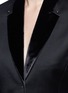 Detail View - Click To Enlarge - ESTEBAN CORTAZAR - Velvet lapel wool tuxedo jacket