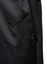 Detail View - Click To Enlarge - ESTEBAN CORTAZAR - Draped cape wrap wool jumpsuit