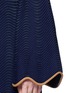 Detail View - Click To Enlarge - ROKSANDA - 'Gail' wavy piped knit dress