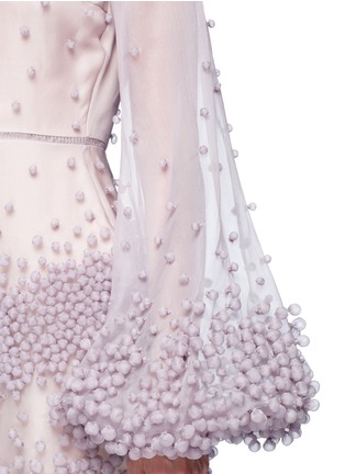 Detail View - Click To Enlarge - ROKSANDA - 'Erin' bubble appliqué organza dress