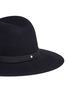 Detail View - Click To Enlarge - JANESSA LEONÉ - 'Ila' leather band wool felt hat