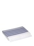 Main View - Click To Enlarge - HAMAM - Marine bath sheet - White/Steel Blue