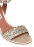 Detail View - Click To Enlarge - TABITHA SIMMONS - 'Leticia' coarse glitter sandals