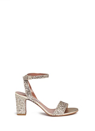 Main View - Click To Enlarge - TABITHA SIMMONS - 'Leticia' coarse glitter sandals