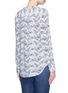 Back View - Click To Enlarge - EQUIPMENT - 'Lynn' tropical print silk shirt