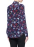 Back View - Click To Enlarge - EQUIPMENT - 'Brett' static floral print silk shirt
