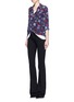 Figure View - Click To Enlarge - EQUIPMENT - 'Brett' static floral print silk shirt