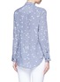 Back View - Click To Enlarge - EQUIPMENT - 'Slim Signature' star print silk shirt