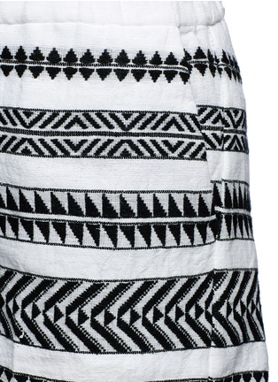 Detail View - Click To Enlarge - LEM LEM - 'Freya' tibeb embroidery shorts