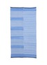 Main View - Click To Enlarge - LEM LEM - 'Selina' contrast stripe cotton-blend wrap
