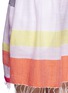Detail View - Click To Enlarge - LEM LEM - 'Hali' stripe cotton beach dress